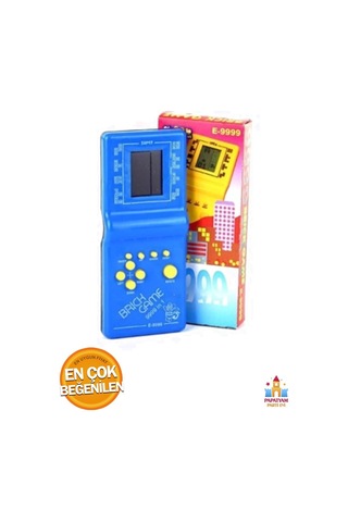 Tetris Brick Game Nostaljik El Atarisi Oyuncak - Sarı, Kırmızı, Mavi, Yeşil Renklerde