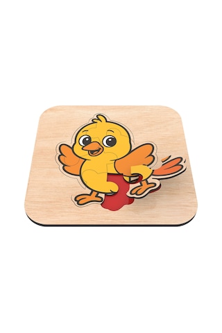 Montessori Ahşap Puzzle Seti Duyusal Gelişim - 4 Farklı Puzzle & 28 Parça - Görsel Tamamlama & Zeka Geliştirici - Ahşap Mdf - 3 Yaş Ve Üzeri - Kutulu Eğitici Oyun - Kare Bulmaca
