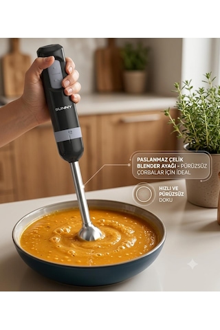 Sunny Merlin SN5BLD35 1500 W Multi Blender Set