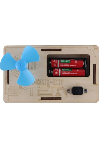 Wood-kit Stem Robotik Kodlama - Pervane Devresi