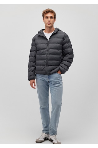 Mavi - Lacivert Şişme Mont 0110295-80776 Lacivert