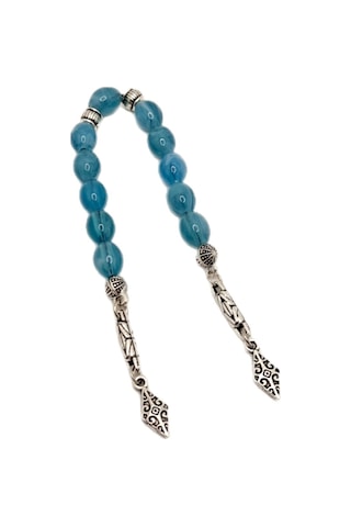 Han Ticarethane Mavi Beyzi Kesim 11 Taneli Zaza Tesbih