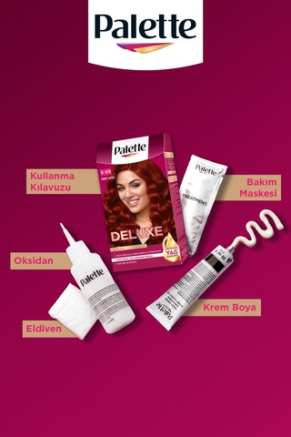 Schwarzkopf Palette Deluxe 6 - 888 Sonbahar Kızılı Saç Boyası