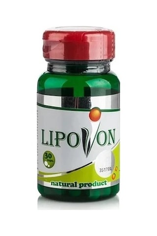 Lipovon Plus Fat Burner İstah Kesici 30 Caps