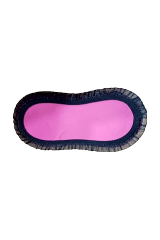 Pembecin Uyku Göz Bandı Maskesi Işık Önleyici Gözlük Maske Bant Eye Mask Fuşya
