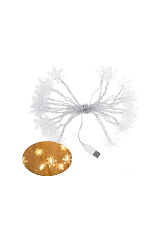 Qingmipy Usb Led Işık Küresi - 20 Ledli Dekoratif Aydınlatma, Düğün Ve Ev Süsleme Çok Renkli