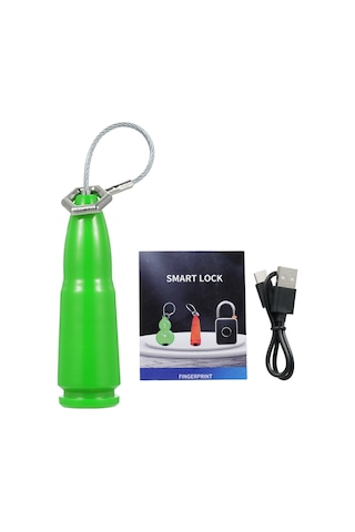Padalink Parmak İzi Kilidi - Şifresiz, Hızlı Açılış, Taşınabilir Ve Su Geçirmez Kilit 20 Parmak Kayıt