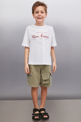 Grimelange ULYSE Erkek Beyaz T-Shirt