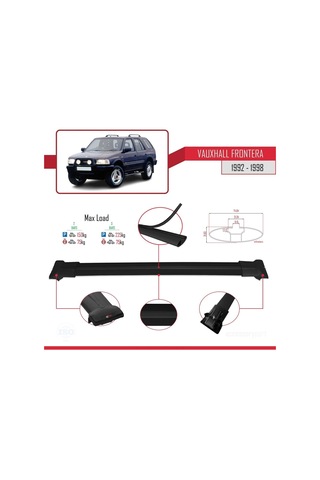 Vauxhall Frontera 1992-1998 Arası İle Uyumlu Fly Model Ara Atkı T
