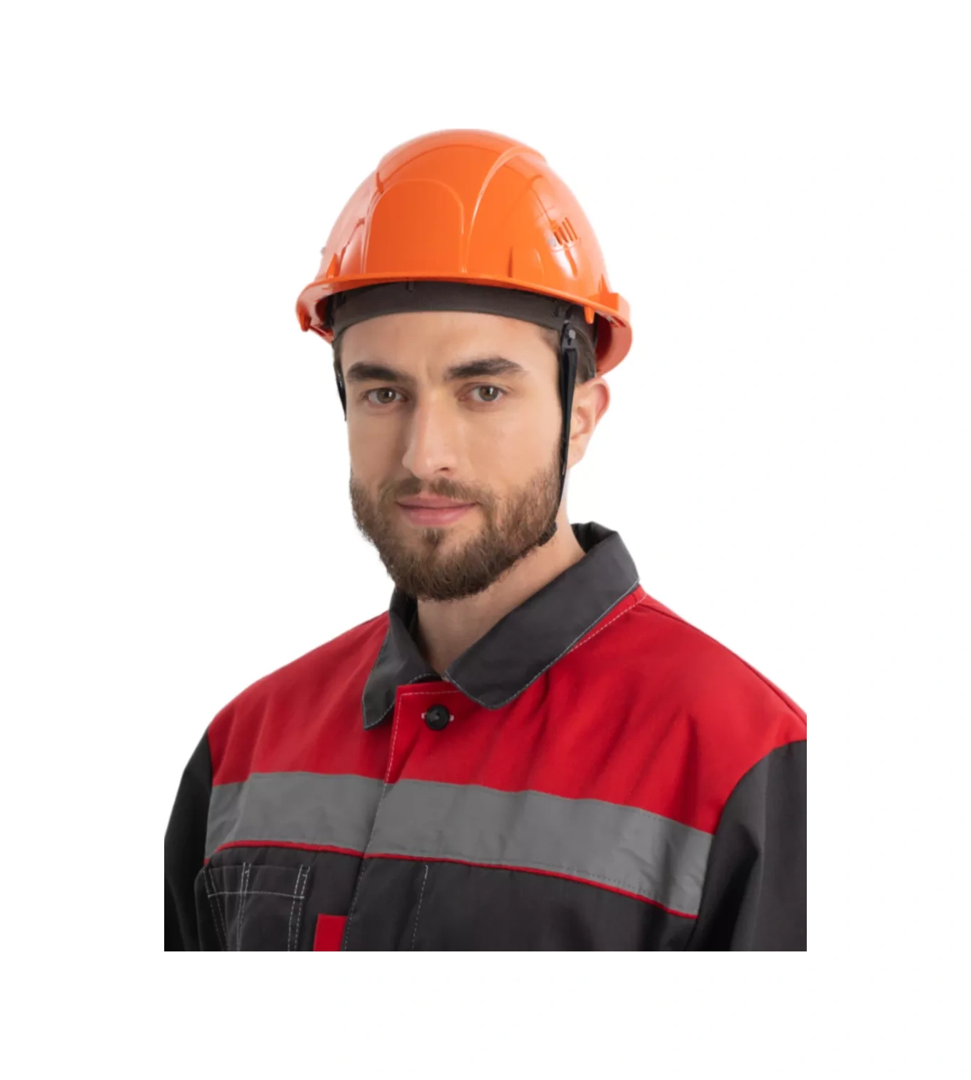 Rosomz Favorit Trek Rapid Turuncu Mandallı İnşaat Kaskı 122960166