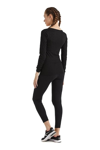 Blackspade 1268 Bayan Uzun Kol Level1 Siyah Thermal 001