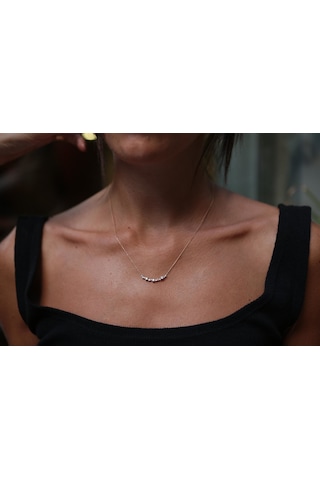 Reis T1455 Queen Feraye Kolye Pembe Altın