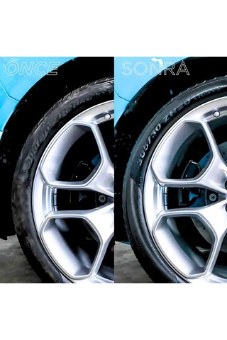 Gyeon Q²m Tire Express Lastik Parlatıcı Ve Koruyucu - 1000 Ml -su Bazlı Jel Oto Lastik Cilası