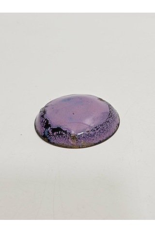 Antika Cloisonne Minyatür Tabak 6cm 167 Beyaz