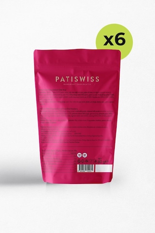 Patiswiss Antep Fıstıklı Beyaz Çikolatalı Çilek Draje 6 x 80 G
