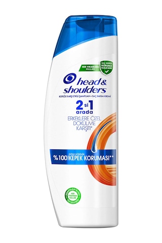 Head & Shoulders Erkeklere Özel 2'si 1 Arada Dökülme Karşıtı Kepeğe Karşı Etkili Şampuan 350 ML