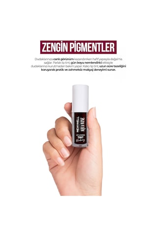 Aqua Wine Lip & Cheek Tint Yaban Mersini Aromalı 6 Ml 0