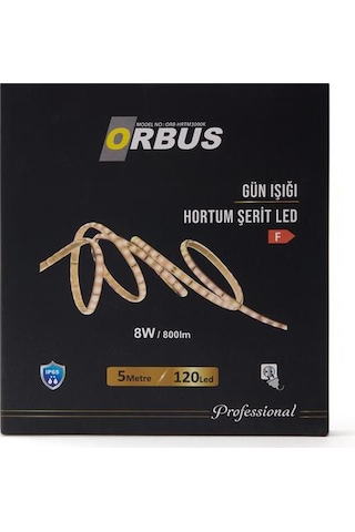 Orbus Gün Işığı Hortum Şerit Led 8 Watt / 800lm - 5 M