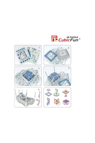 Cubic Fun 3d 321 Parça Puzzle Sultan Ahmet Camii