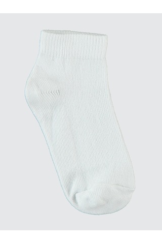 Civil Boys Erkek Çocuk 3'lü Çorap 2-12 Yaş Beyaz Beyaz