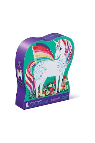 Crocodile Creek Dekoratif Puzzle 36 Parça Unicorn