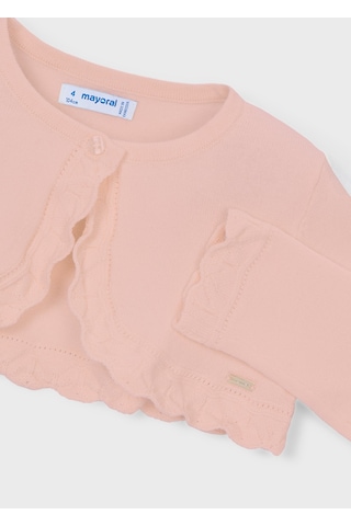 Mayoral Kız Çocuk Merserize Bolero Pembe