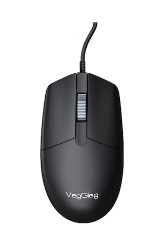 Veggieg VG-G005 Optik 3 Tuşlu Sağ Ve Sol Elle Kullanıma Uygun Usb Kablolu Mouse