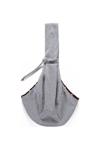 Samdoo Köpekler İçin Taşınabilir Askılı Çanta - Güvenli Ve Konforlu Seyahat, Gri Renk, 4 Kg'a Kadar Uygun