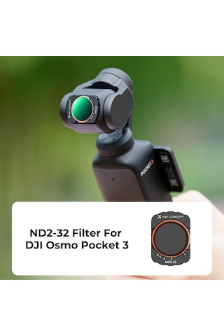 K&f Concept Magnetic Variable Nd2-32 Filter Djı Osmo Pocket 3 C