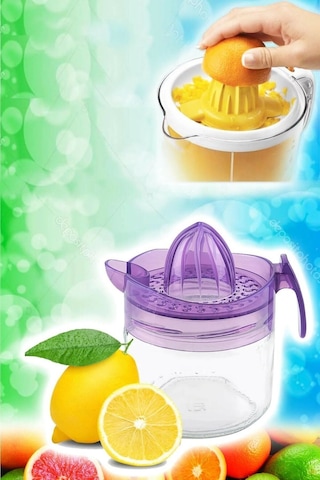 Limon Narenciye Portakal Sıkacağı 300ml Cam Hazneli Sıkacak Çam Diğer