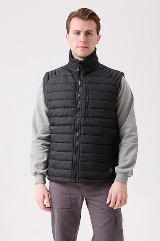 Nepeta Bomber Şişme Yelek Siyah