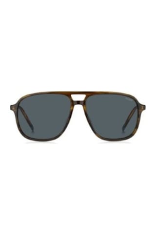Hugo Boss Hg 1398/s Ex4ır 58 Unisex Güneş Gözlüğü Kahverengi