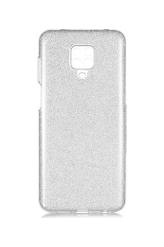 Xiaomi Redmi Note 9S Kılıf Zore Shining Simli Silikon Kılıf