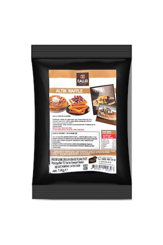 Callei Waffle Harcı Altın Tarif 1 Kg