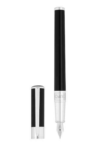 S.t. Dupont Initial Gümüş Dolma Kalem 270200 Siyah