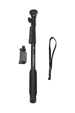 Novahub Taşınabilir Selfie Çubuğu - Alüminyum El Monopod - 1/4 Inç Vida