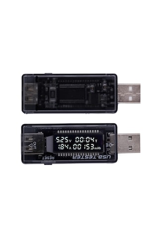 Led Ekranlı Usb Voltmetre Ampermetre Usb Şarj Kapasitesi Test Cih