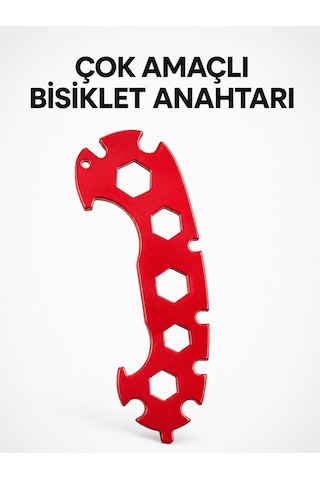 Lexroo Bisiklet Bakım Ve Tamir Anahtarı Çok Fonksiyonlu 12 Farklı Çok Renkli
