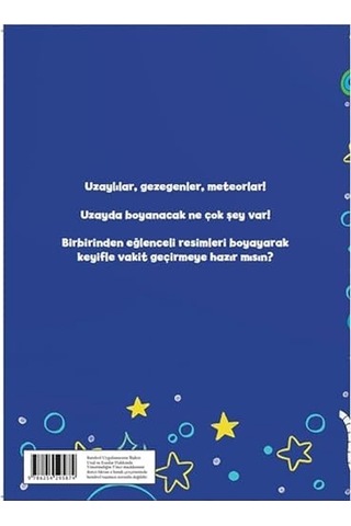 Uzay - Boyama Kitabım
