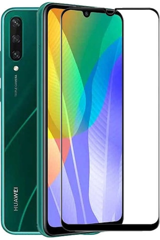 Nettech Huawei Y6p Uyumlu Ön Koruma Seramik Nano Ekran Koruyucu - Siyah