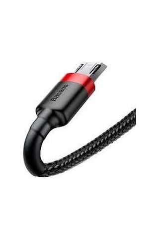 Baseus Cafule Serisi USB Kablo Micro USB 2.4A, 1M Siyah