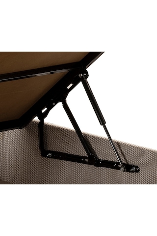 Nironyatak Luna Baza Başlık Yatak Seti - 90X190 Cm Tek Kişilik Ortopedik Set