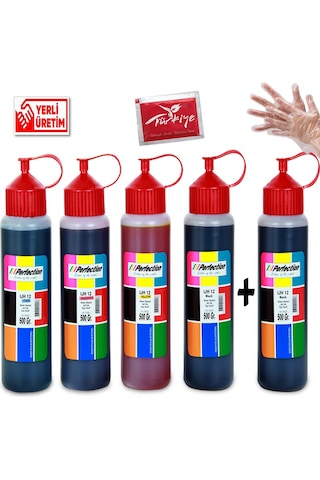 Perfection Epson L3250 L3251 Yazıcı Uyumlu Mürekkep 5X500 ML