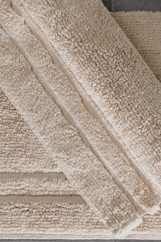 Yataş Bedding Felicia Banyo Paspası Seti - Bej (50x60 cm + 60x100 cm) Bej