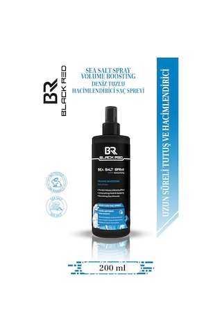 Black Red Saç Deniz Tuzu Spreyi 200 ML
