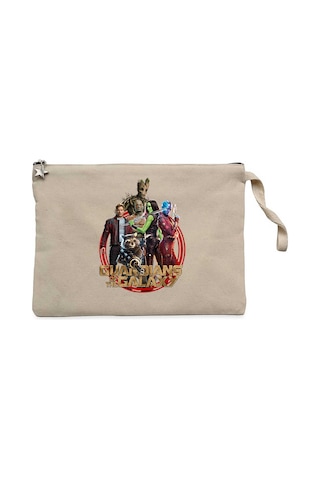 Galaksinin Koruyucuları Team Krem Clutch Cüzdan / El Çantası Krem