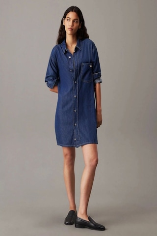 Calvin Klein Lyocell Belted Denım Shırt Dress Çok Renkli
