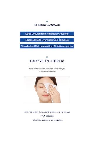 Missha Super Aqua Ultra Hyalron Hyalüronik Asit İçeren Yağ Bazlı Makyaj Temizleme Mendili 30 Adet