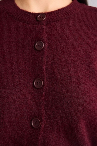 Defacto Regular Fıt Bisiklet Yaka Hırka E3654ax26spbr470 Bordo-br470
