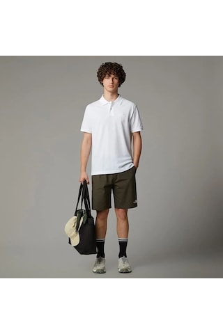 The North Face M Essentıal Regular Polo Erkek Tişört Nf0a8c1pfn41 Nf0a8c1pfn41 Bey Beyaz